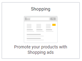 Google Ads - Shopping Campaign